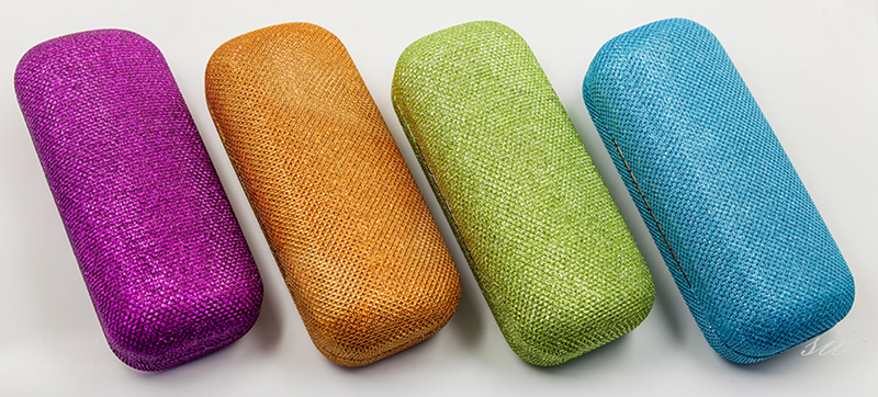 Eyeglass Cases Come in Four Different Colors in Bright Colors