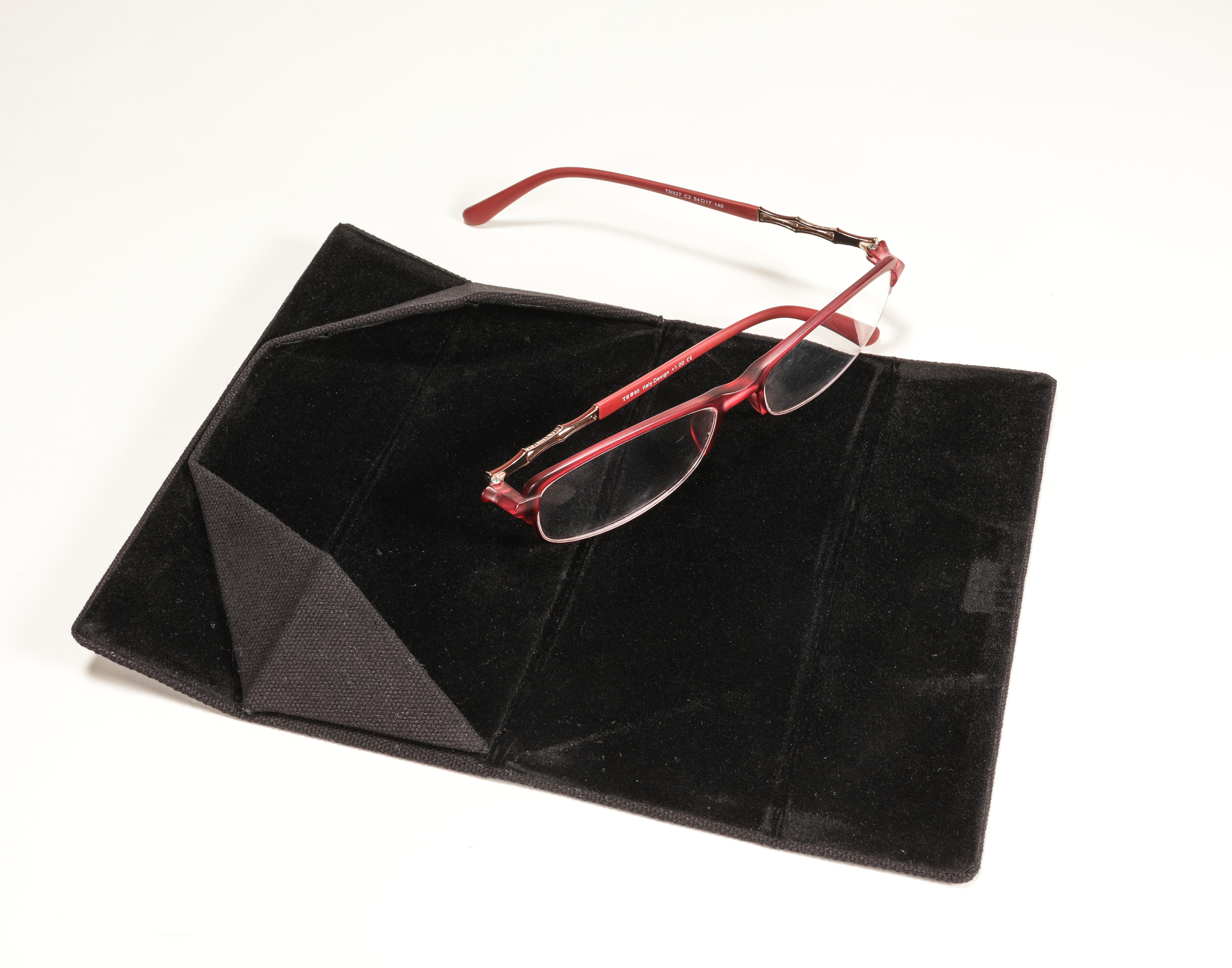 2021 Sunglasses, Black, Triangular, Handmade Case