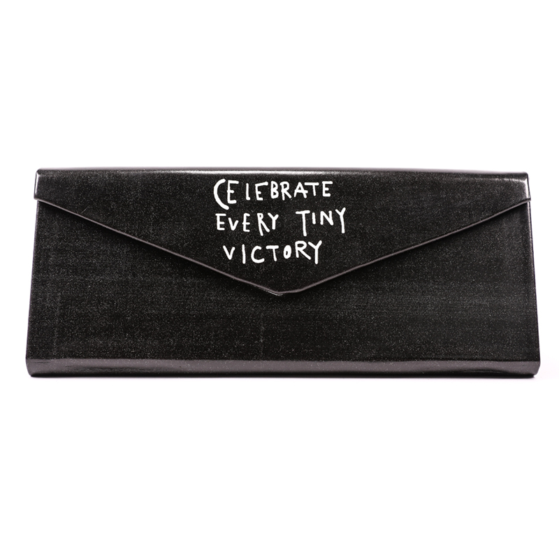 2021 Sunglasses, Cartoon Print, 6 Styles, Detachable, Triangular Handmade Glasses Case.The Pattern Is Lovely, Charming, Fresh And Refined