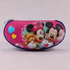 2021 Glass Box Sunglasses with Mickey Mouse Cartoon Print, Zip-chain Type Glasses Case, Very Charming