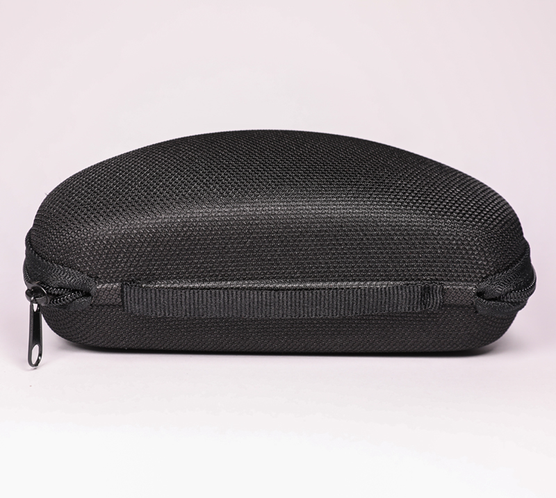 2021 glasses case sunglasses black, zip type glasses case,