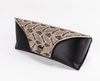 2021 Glasses Case A Sunglasses Case with Irregular Leaf Shape Printed on It