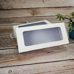 Sunglasses Gift Outer Box Hooks Window opening white card drawer box Glasses packaging