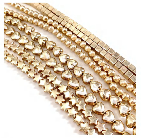 4 styles of metal glasses cord chains