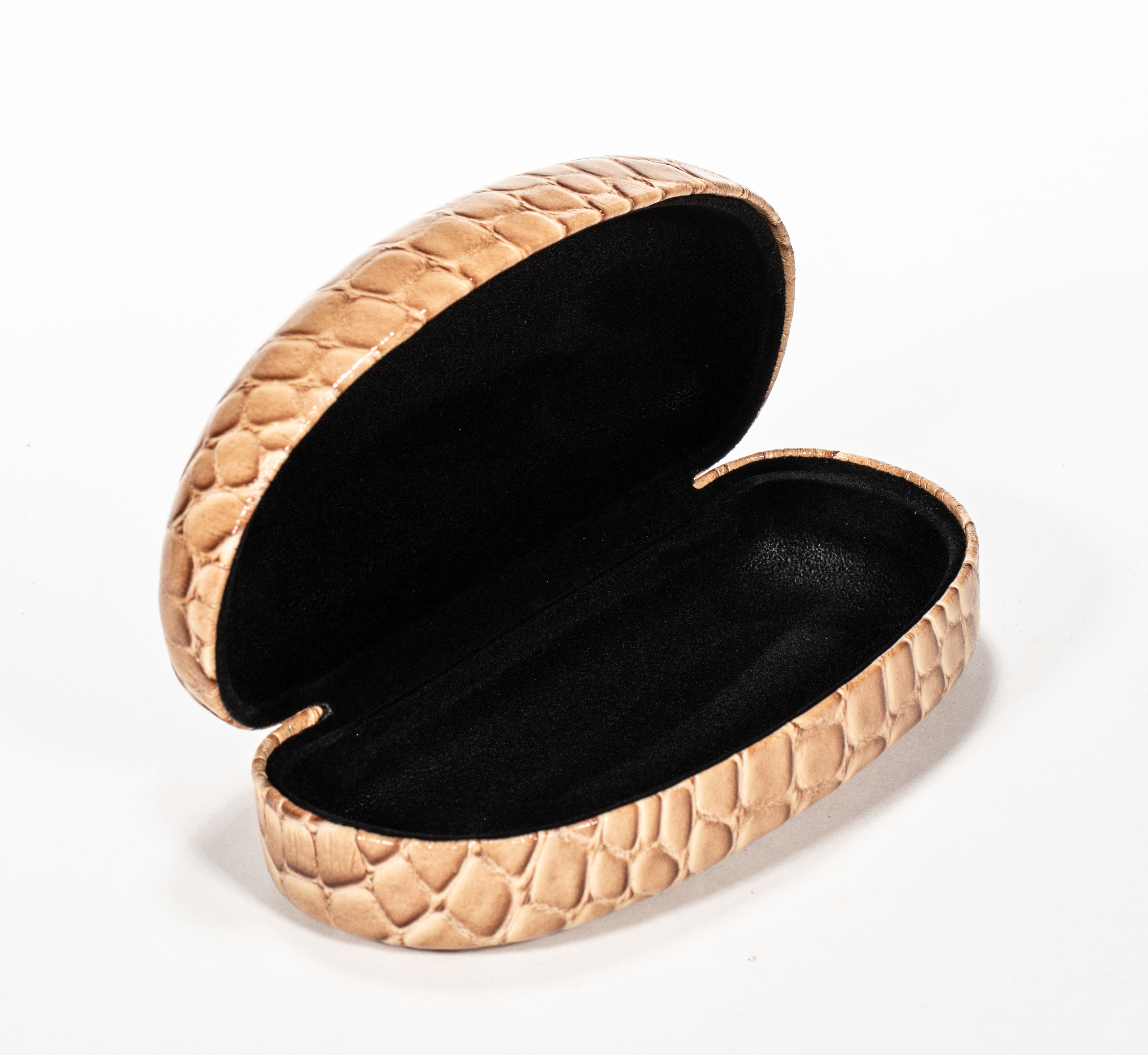 2021 Glasses Case Sunglasses Brown Wood Grain Glasses Case