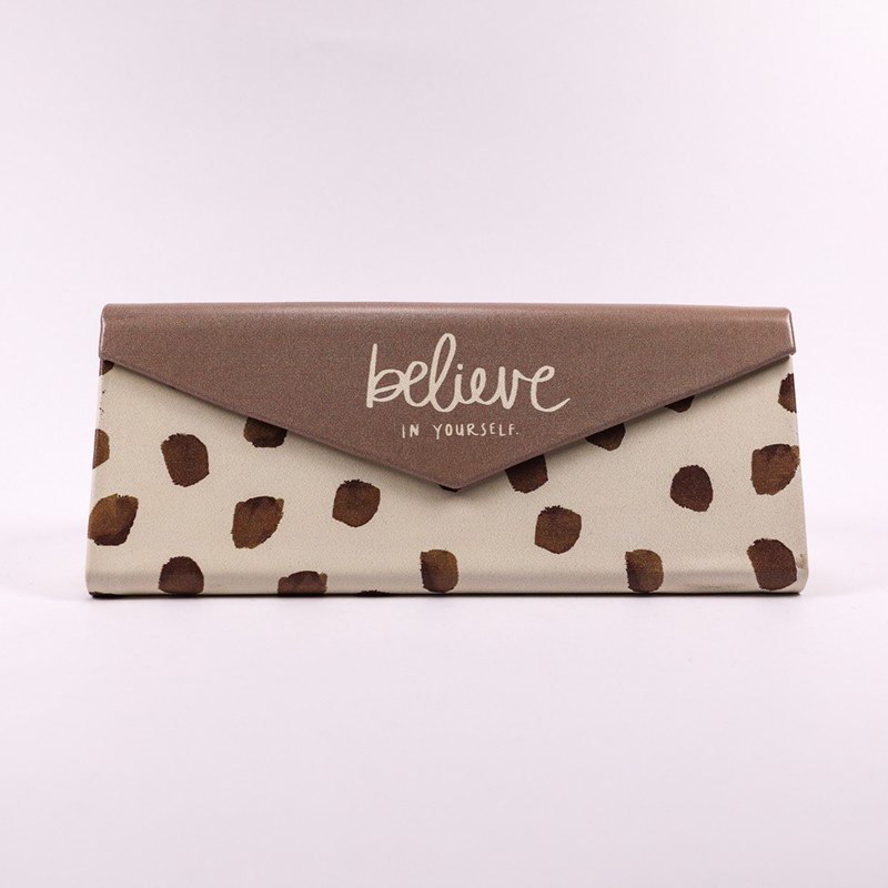 2021 Sunglasses, Cartoon Print, 6 Styles, Detachable, Triangular Handmade Glasses Case.The Pattern Is Lovely, Charming, Fresh And Refined