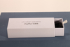 Here is a 50-word English description for the eyewear set shown in the image: This eyewear set features a white paper box and matching soft pouch, measuring 17×4×7 cm. Branded with Christian Wijnants