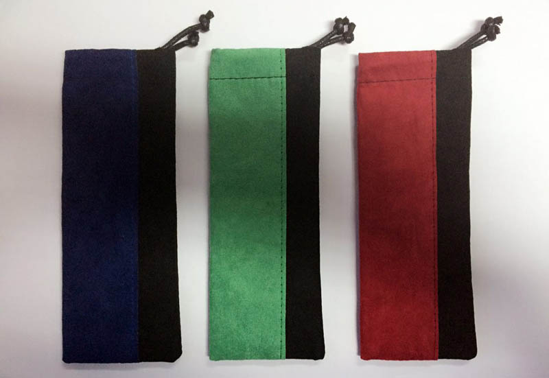 Soft hot printing suede nap reading glasses pouch-D161 Soft hot printing suede nap reading glasses pouch-D161